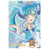 Movie Delicious Party Pretty Cure Yumemiru Okosama Lunch! KiraKira Card Gummy [2.Cure Spicy Party up style]