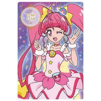 Movie Delicious Party Pretty Cure Yumemiru Okosama Lunch! KiraKira Card Gummy [8.Cure Star]