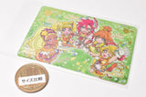 Movie Delicious Party Pretty Cure Yumemiru Okosama Lunch! KiraKira Card Gummy [15.Cure Soleil & Cure Sparkle & Cure Flamingo & Cure Yum-Yum(Gold foil stamped)]