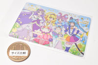 Movie Delicious Party Pretty Cure Yumemiru Okosama Lunch! KiraKira Card Gummy [16.Cure Earth & Cure Finale & Cure La Mer & Cure Cosmo(Gold foil stamped)]