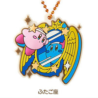 KIRBY Horoscope Collection Pukkuri Rubber mascot [3.Gemini]