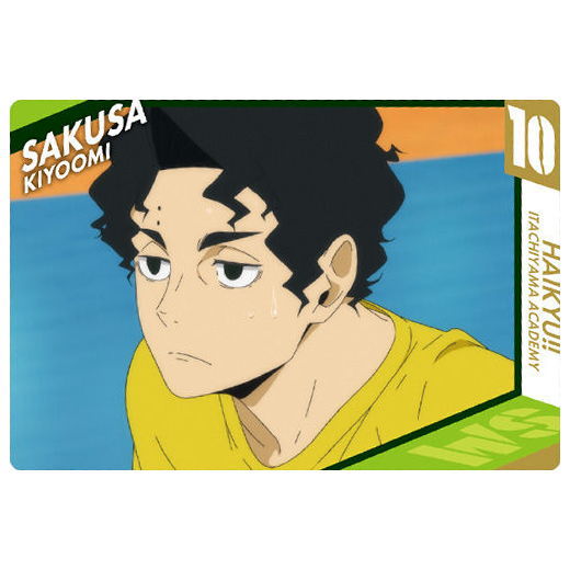 Haikyuu!! Wafer 2 [27.Kiyoomi Sakusa (Character Card(2))]