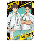 Haikyuu!! Wafer 2 [30.Toru Oikawa & Hajime Iwaizumi (SP Card) (Foil stamping specification)]