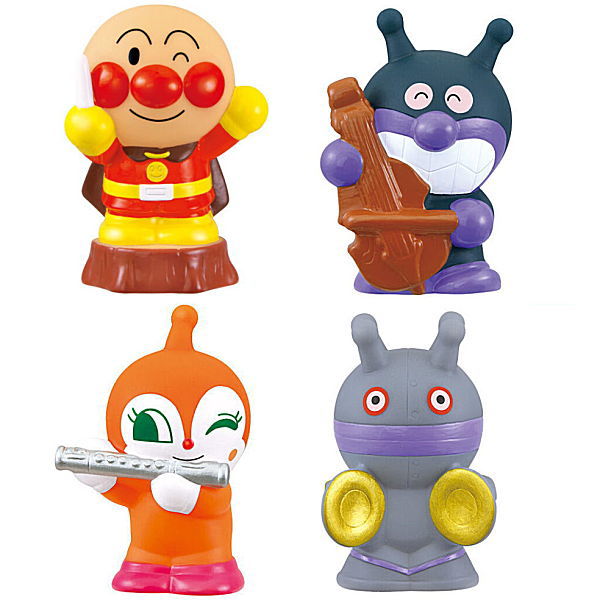 Atsumare Anpanman Part.75 [Assorted 4 type set (1.Anpanman/3.Baikinman/6.Dokin-chan/8.DadanDan)]