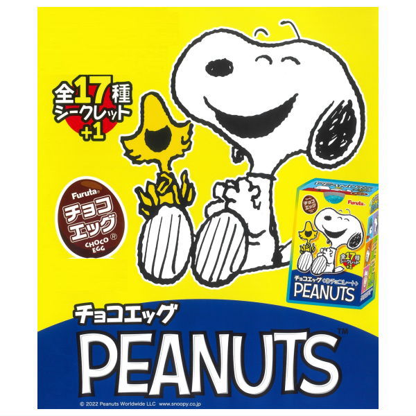 Choco-egg PEANUTS [All 18 type set(Full Complete)]