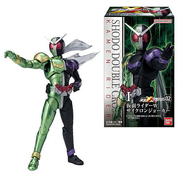 SHODO DOUBLE CROSS Kamen Rider [All 8 type set (Full Complete)]