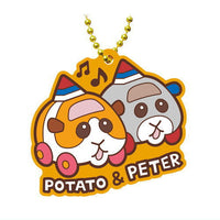 PUI PUI Molcar DRIVING SCHOOL Rubber mascot [12.Potato & Peter]