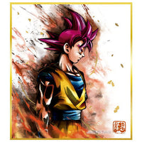 DRAGON BALL Shikishi ART RAGING Part.2 [2.Super Saiyan God Son Gokou]