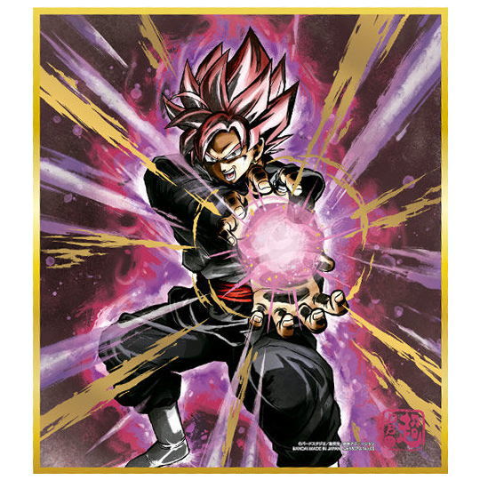 DRAGON BALL Shikishi ART RAGING Part.2 [3.Super Saiyan Rose Gokou Black]