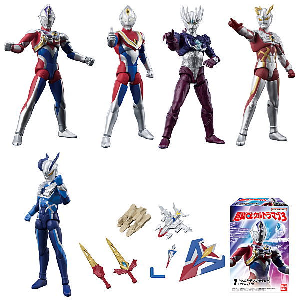 Choudou Alpha Ultraman 3 [All 6 type set (Full Complete)]