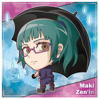 Niforamtion Jujutsu Kaisen Deformed Sticker Wafer vol.4 [4.Maki Zenin (Normal)]