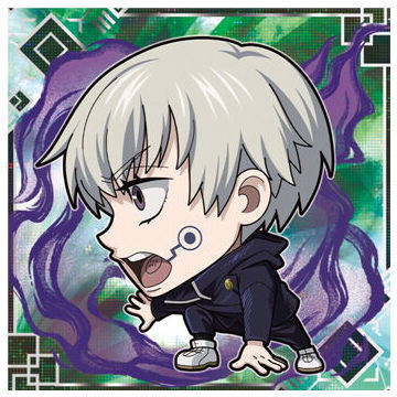 Niforamtion Jujutsu Kaisen Deformed Sticker Wafer vol.4 [22.Toge Inumaki (Super Rare)]