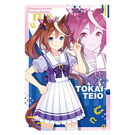 Umamusume Pretty Derby Twin Wafer 3rd R [13.Tokai Teio: Character card(uniform)]