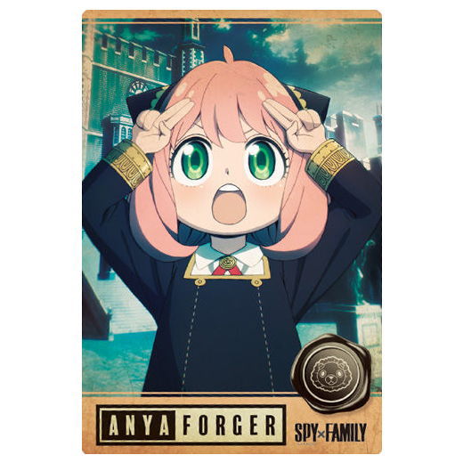 SPYxFAMILY Wafer [13.Visual card 6: Anya Forger]