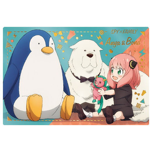 SPYxFAMILY Wafer [26.Special card 3: Anya & Bond (gold foil stamping)]