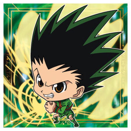 Niforamtion HUNTER x HUNTER Seal x Wafer Vol. 2 [19.Gon (super rare)]