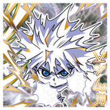 Niforamtion HUNTER x HUNTER Seal x Wafer Vol. 2 [30.Killua (double hunter rare)(gold foil stamped & glow-in-dark)]