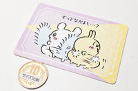 Chiikawa Collection Card Gummy 2 [29.Nakayoshi Card 4: Momonga & Usagi]