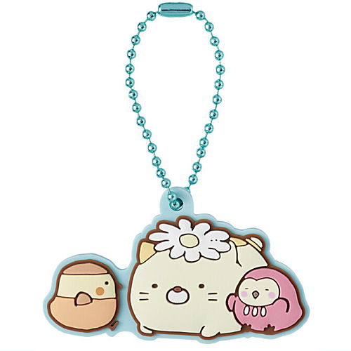 Sumikkogurashi Pukkuri Rubber Mascot Gummy Part.3 [9.Neko (flower)]