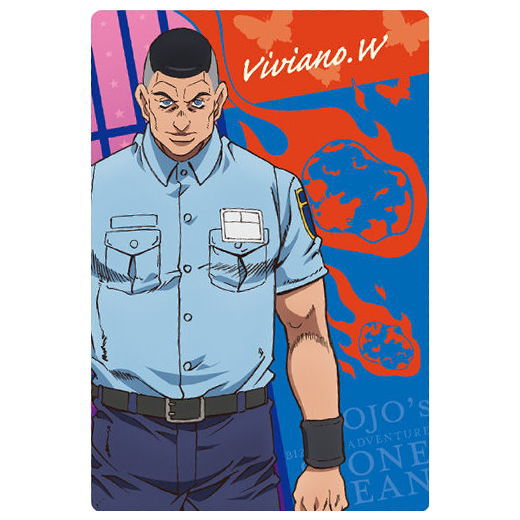 JoJo's Bizarre Adventure Stone Ocean Wafer Part.2 [8.Viviano Westwood (character card)]