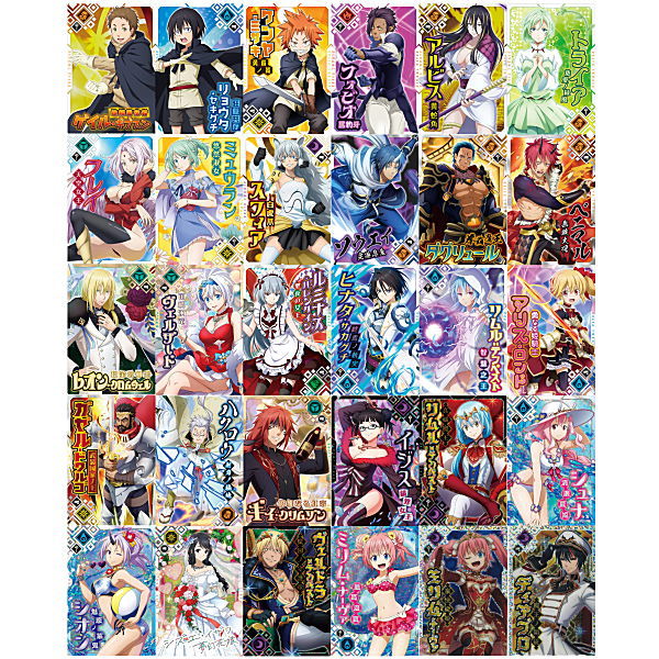 Tensei shitara Slime datta ken Maoryu Card wafer vol.2 [All 30 type set(Full Complete)]