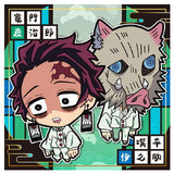 Niforamtion Kimetsu no Yaiba Deformed Style Sticker Wafer Part.8 [18.Tanjirou & Inosuke (Normal)]