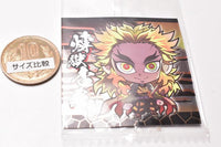 Niforamtion Kimetsu no Yaiba Deformed Style Sticker Wafer Part.8 [25.Kyojuro Rengoku (Rare)]