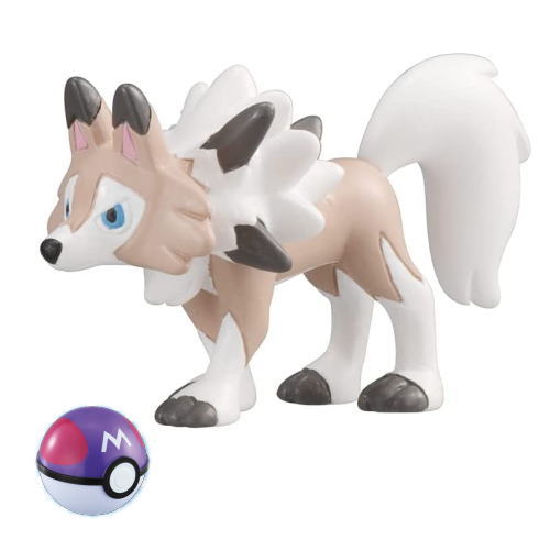 Pokemon Get Collection Gum Journey to a New World! [5.Lycanroc (Midday Form)]