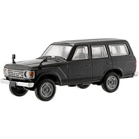 1/64 Scale Japanese Classic Car Selection Vol.13 Toyota Land Cruiser Collection [2.Land Cruiser 60STD STANDARD ROOF black]