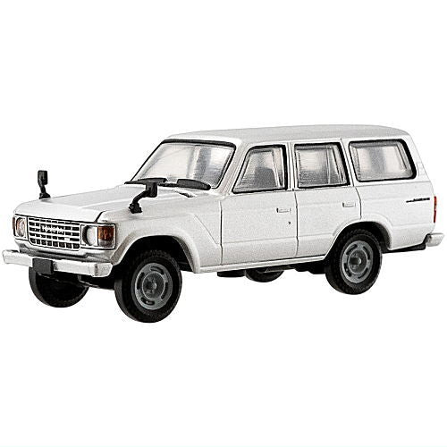 1/64 Scale Japanese Classic Car Selection Vol.13 Toyota Land Cruiser Collection [3.Land Cruiser 60STD STANDARD ROOF silver]
