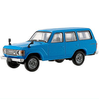 1/64 Scale Japanese Classic Car Selection Vol.13 Toyota Land Cruiser Collection [4.Land Cruiser 60STD STANDARD ROOF blue]