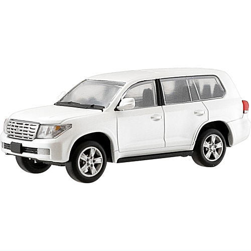 1/64 Scale Japanese Classic Car Selection Vol.13 Toyota Land Cruiser Collection [5.Land Cruiser CBA UZJ200W GNAAK white pearl]