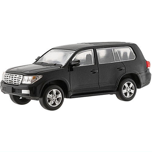 1/64 Scale Japanese Classic Car Selection Vol.13 Toyota Land Cruiser Collection [6.Land Cruiser CBA UZJ200W GNAAK black]