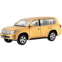 1/64 Scale Japanese Classic Car Selection Vol.13 Toyota Land Cruiser Collection [7.Land Cruiser CBA UZJ200W GNAAK gold mica metallic]