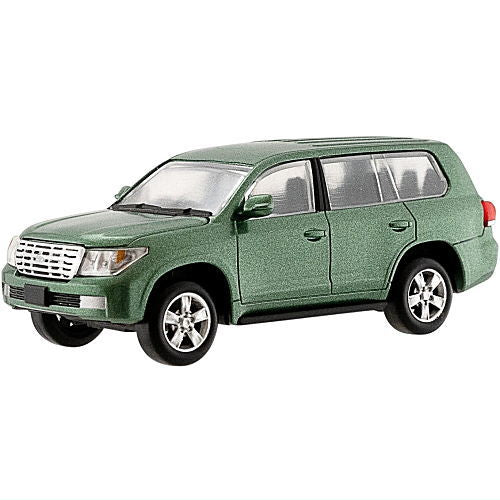 1/64 Scale Japanese Classic Car Selection Vol.13 Toyota Land Cruiser Collection [8.Land Cruiser CBA UZJ200W GNAAK green mica metallic]