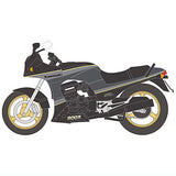 1/24 Vintage Bike Kit Vol.9 KAWASAKI GPZ 900R [7.1991 A8 Ebony x Pearl Cosmic Gray]