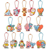 BT21 Pukkuri Rubber mascot Part.3 [All 14 type set(Full Complete)]