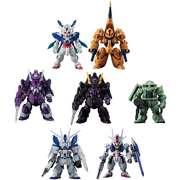 FW GUNDAM CONVERGE 10th Anniversary #SELECTION 03 [All 7 type set(Full Complete)]