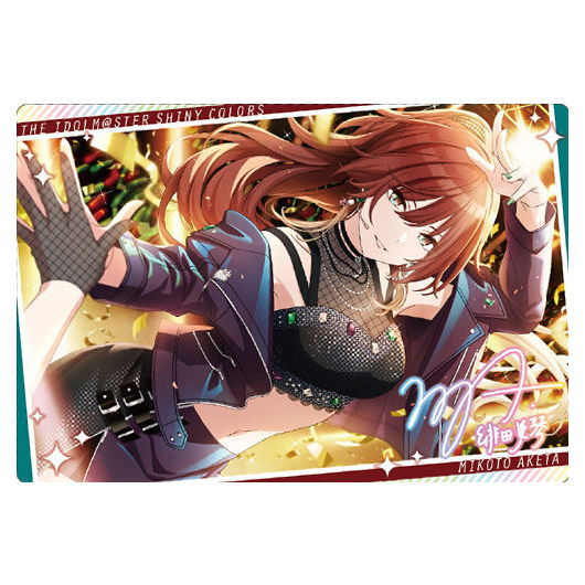 THE IDOLM@STER SHINY COLORS Wafer 2 [25.Mikoto Aketa (idol card)]