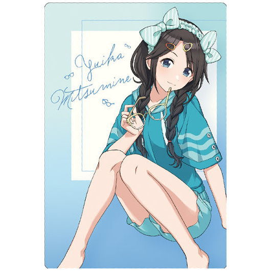 THE IDOLM@STER SHINY COLORS Wafer 2 [34.Yuika Mitsumine (SP card)(Original drawing)]