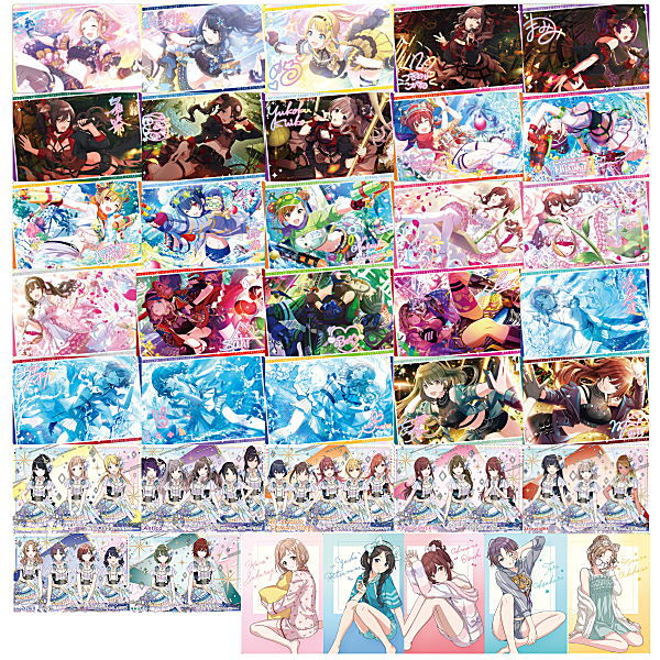 THE IDOLM@STER SHINY COLORS Wafer 2 [All 37 type set(Full Complete)]