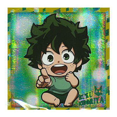 Niforamtion My Hero Academia Ultra Seal Wafer [29.Secret 1: Izuku Midoriya]