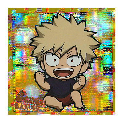 Niforamtion My Hero Academia Ultra Seal Wafer [30.Secret 2: Katsuki Bakugo]