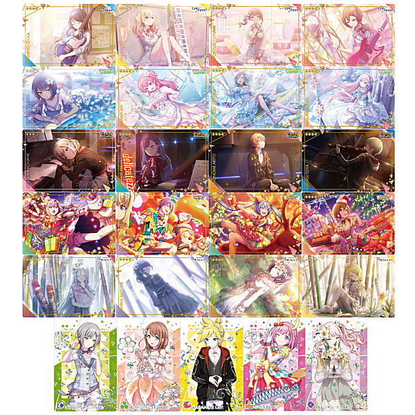 Project Sekai Colorful Stage! feat. Hatsune Miku Wafer Part.4 [All 25 type set(Full Complete)]