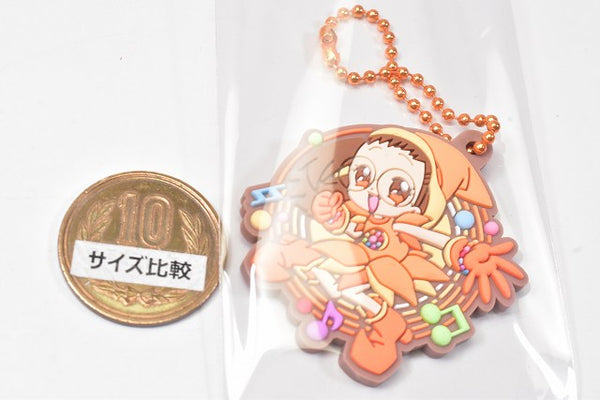 Ojamajo Doremi Pukkuri Rubber mascot [2.Hazuki Fujiwara