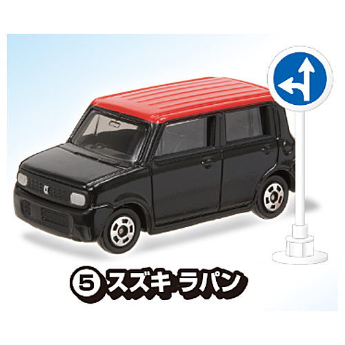 Tomica Road Sign Set Part.9 [5.Suzuki Lapin]