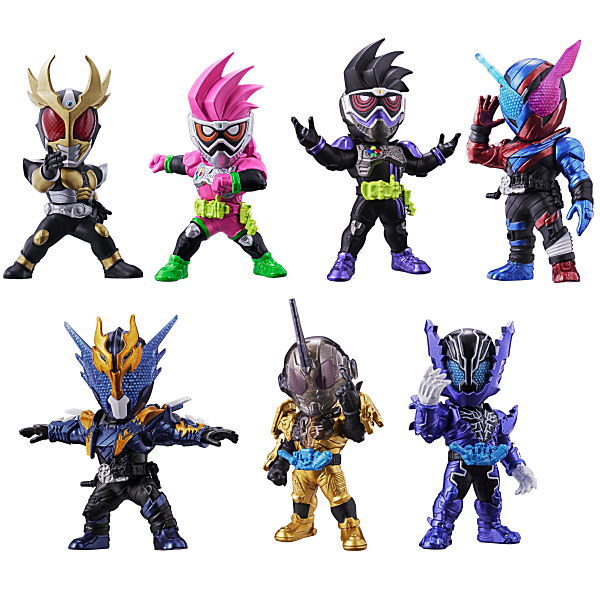 CONVERGE MOTION Kamen Rider Part.2 [All 7 type set (Full Complete)]