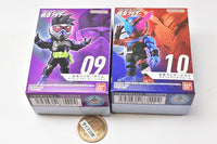 CONVERGE MOTION Kamen Rider Part.2 [Assorted 2 type set (09.Kamen Rider Genm Action Gamer Level 2/10.Kamen Rider Build RabbitTank Form)]