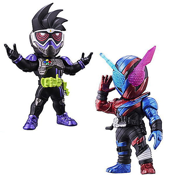 CONVERGE MOTION Kamen Rider Part.2 [Assorted 2 type set (09.Kamen Rider Genm Action Gamer Level 2/10.Kamen Rider Build RabbitTank Form)]