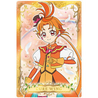 Hirogaru Sky! Pretty Cure KiraKira Card Gummy baton touch [4.Cure Wing]